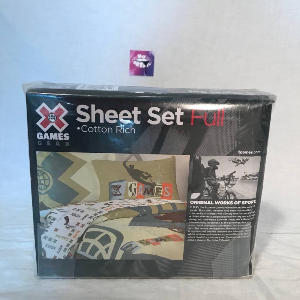 Vintage X Games Bed Sheet Set